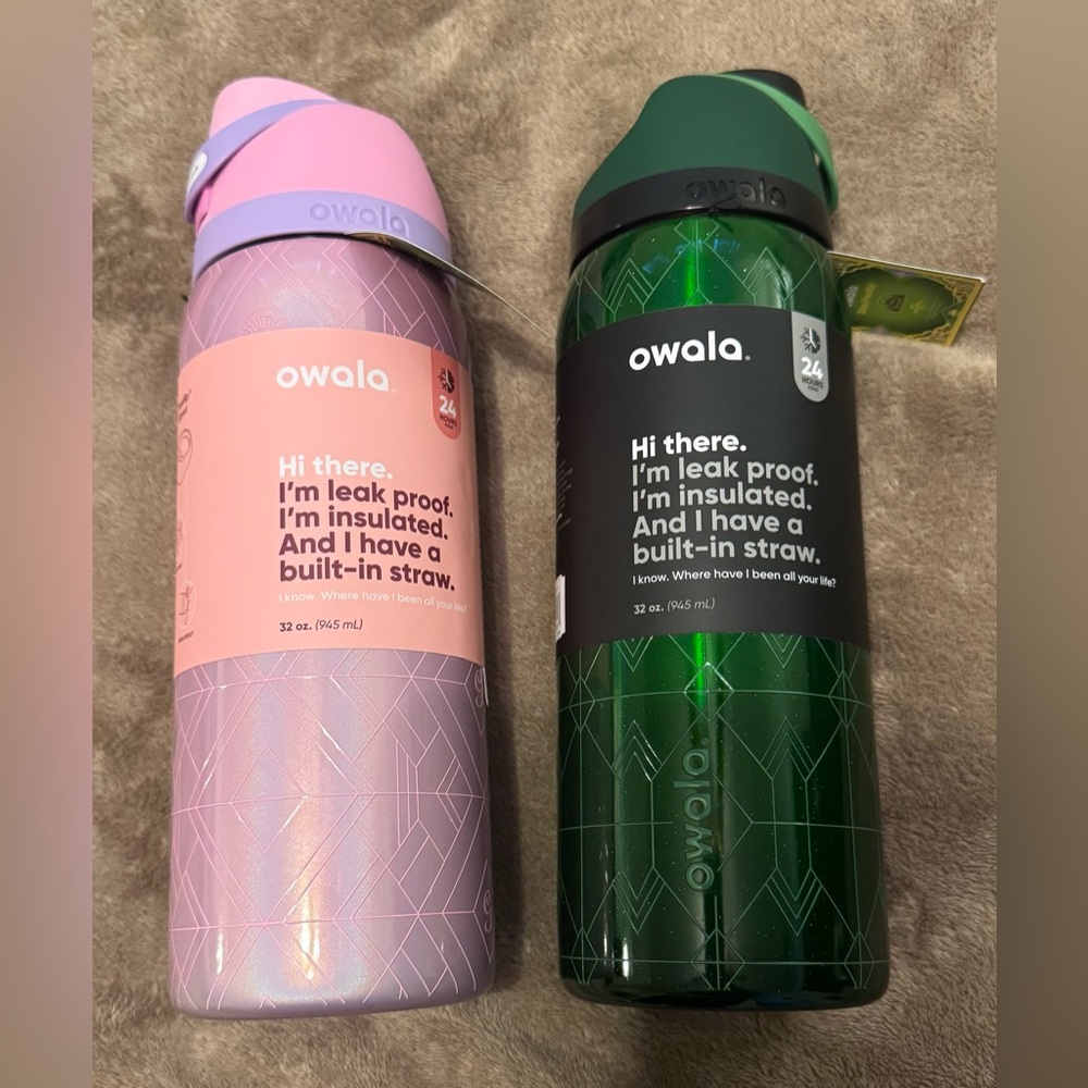 OWALA WICKED FOR GOOD SET FreeSip 32oz , ELPHABA & GLINDA